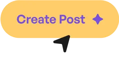 Orange create post button